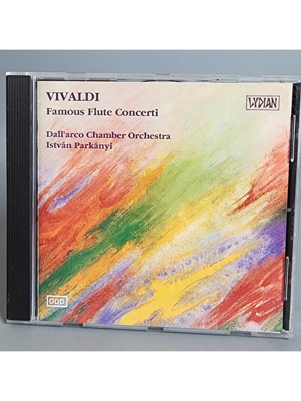 VIVALDI Famous Flute Concerti CD Dall'arco Chamber Orchestra István Parkányi